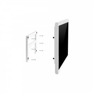 Digital Signage Kiosk 32″ Touchscreen für Innen wandhalterung