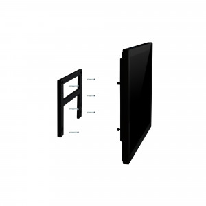 Digital Signage Kiosk 32″ Touchscreen für Innen wandmontage, halterung enthalten