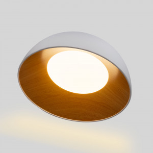 CCT LED Deckenleuchte 24W Holzoptik ø50cm deckenleuchte nordisch