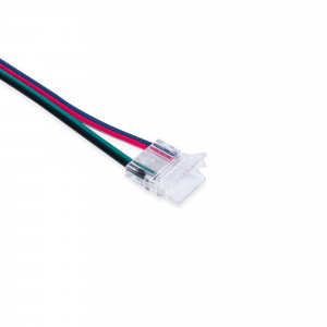 Hippo Schnellverbinder RGB COB zu Controller 12mm PCB 4-polig 24V led streifen controller anschluss