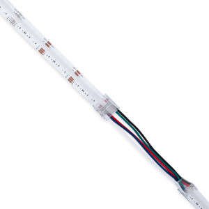 Schnellverbinder RGBW Hippo COB LED Streifen 12mm 5-polig 24V led streifen installation