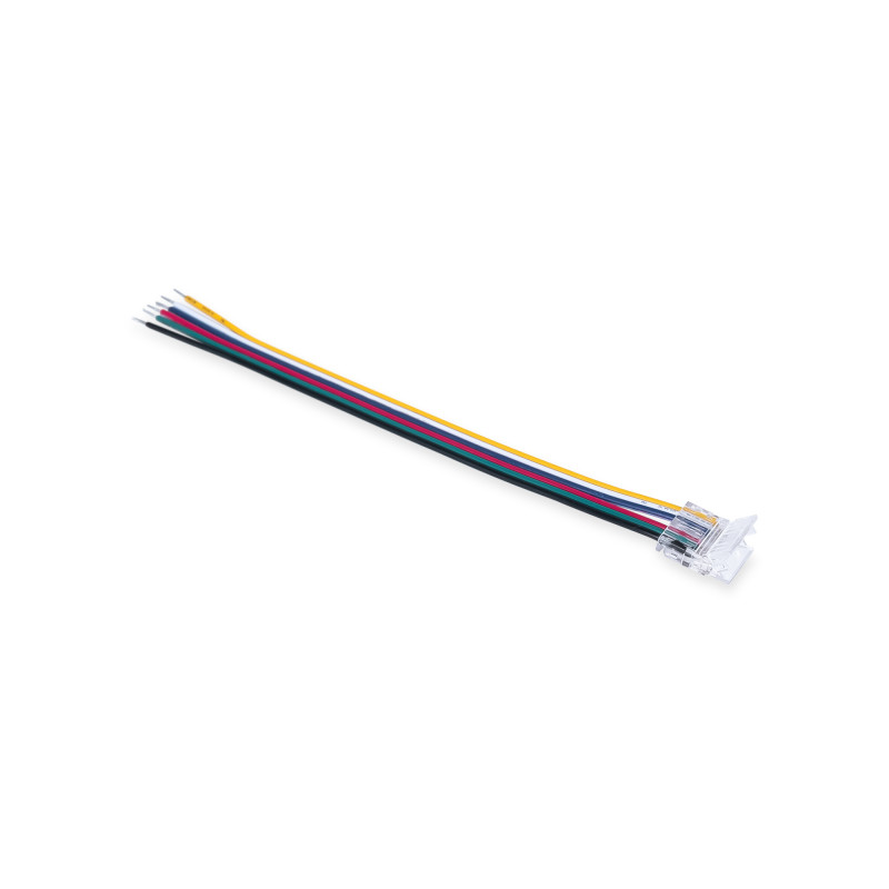 Hippo Schnellverbinder RGB + CCT COB zu Controller 12mm 6-polig 24V led streifen verbinden Hippo Schnellverbinder RGB + CCT COB zu Controller 12mm 6-polig 24V led streifen verbinden