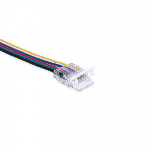 Hippo Schnellverbinder RGB + CCT COB zu Controller 12mm 6-polig 24V led controller installieren