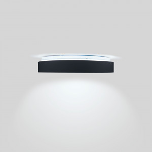 CCT LED Deckenleuchte in Holzoptik 24W Ø40cm blendfreies licht, ausleuchtung