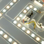 LED Deckenleuchte in Holzoptik CCT 24W ø40cm IP22 neutralweisse leds, hochwertige led platine
