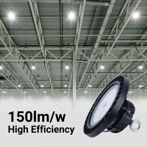 LED-Hallenstrahler - 100W - PHILIPS Lumileds - LIFUD Treiber - 5000K - IP65 - 5 Jahre Garantie