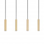 4-flammige minimalistische Pendelleuchte BILA 4, GU10 pendelleuchte online kaufen