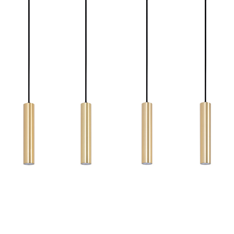 4-flammige minimalistische Pendelleuchte BILA 4, GU10 pendelleuchte online kaufen