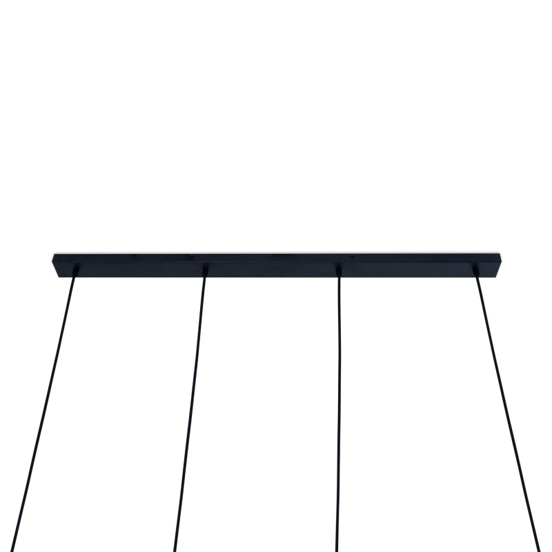 4-flammige minimalistische Pendelleuchte BILA 4, GU10 pendelleuchte höhenverstellbar
