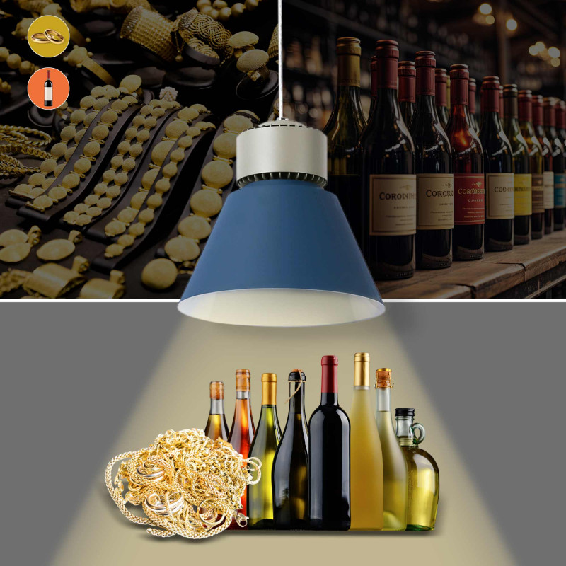 LED Leuchte für Schmuck und Wein 36W KeGu Treiber wein beleuchtung