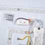 CCT LED Deckenleuchte in Holzoptik 24W Ø45cm cct schalter