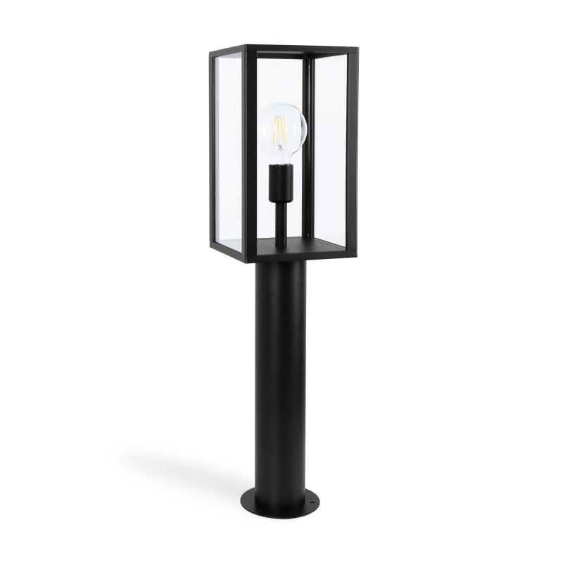 Pollerleuchte GLASS HOUSE 80cm E27 gartenleuchte