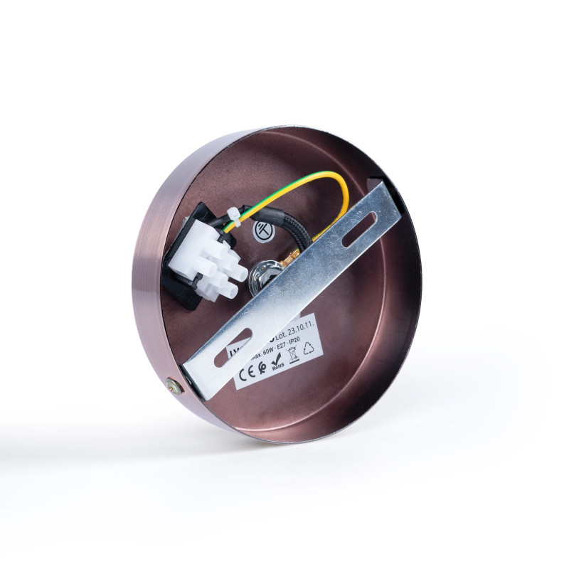 Retro Vintage E27 Pendelleuchte, in 4 Farben deckenbaldachin