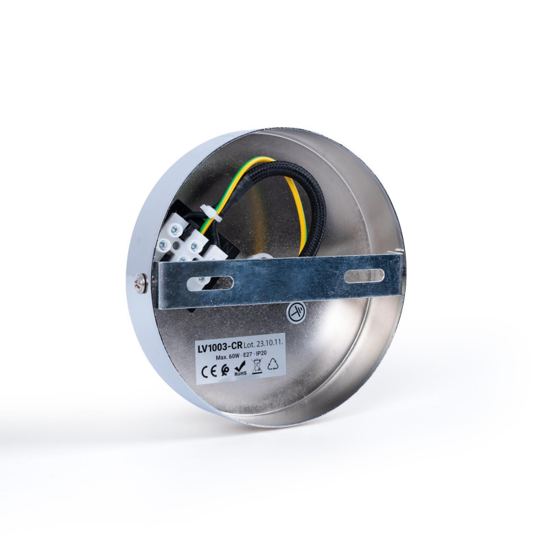 Retro Vintage E27 Pendelleuchte, in 4 Farben deckenbaldachin