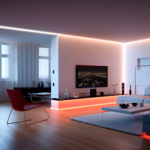 LED-Streifen 48V RGB + CCT 15W/m 12mm, 20 Meter wo led streifen anbringen