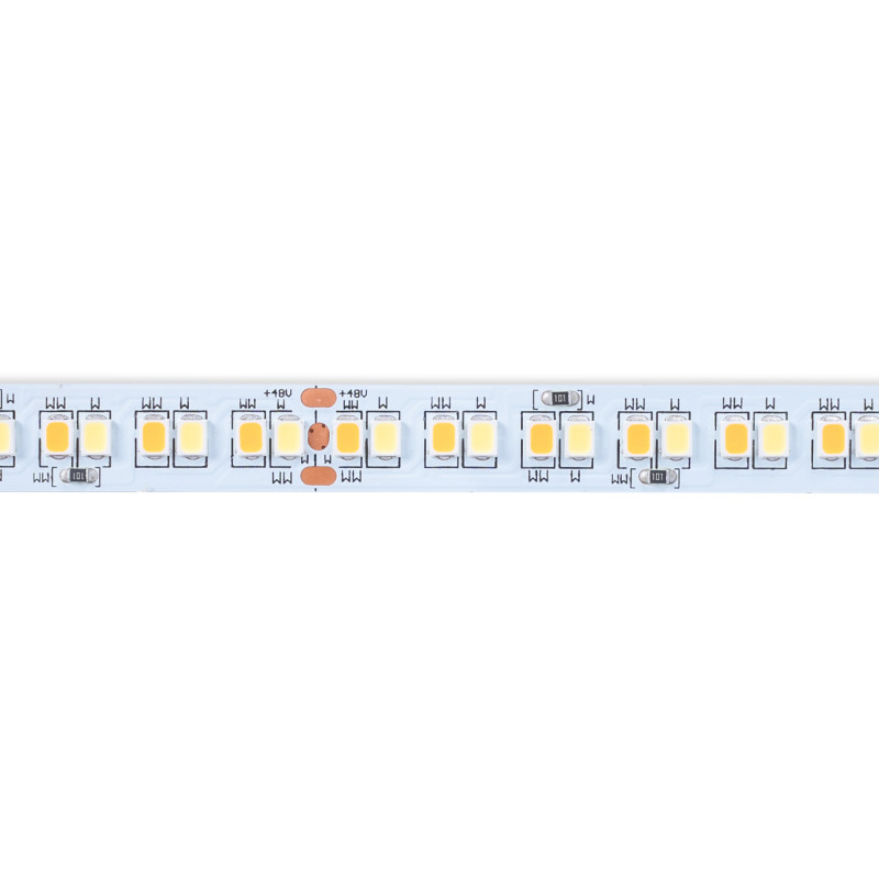 CCT LED Streifen 48V 1800-6500K, 12W/m 10mm 20m kürzbar