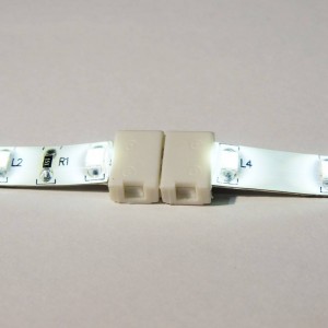 Stecker für einfarbige LED-Streifen 8mm direkt ohne Kabel