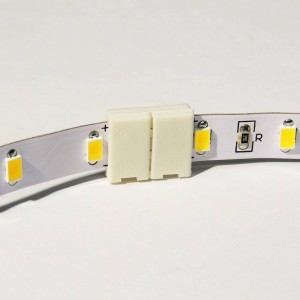 Stecker für einfarbige LED-Streifen 1cm direkt ohne Kabel