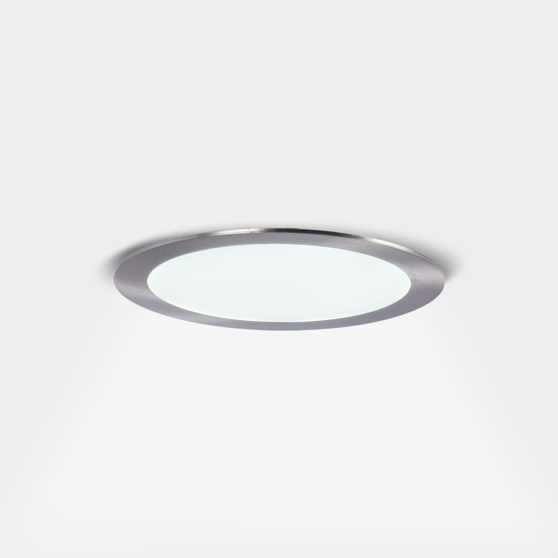 LED Einbaustrahler ultra slim 12W CCT Ø155mm Einbauöffnung silber