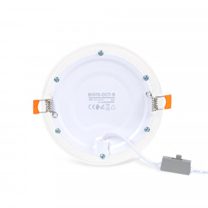 LED Einbaustrahler ultra slim 12W CCT Ø155mm Einbauöffnung cct schalter