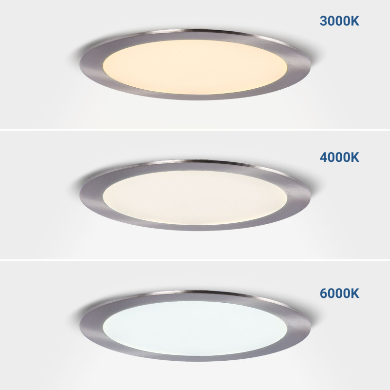LED Einbaustrahler ultra slim 12W CCT Ø155mm Einbauöffnung farbtemperatur einstellen