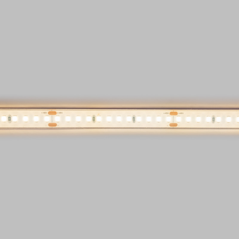 LED Streifen wasserdicht 48V einfarbig 12mm IP68 20 Meter 168ch/m kürzbar