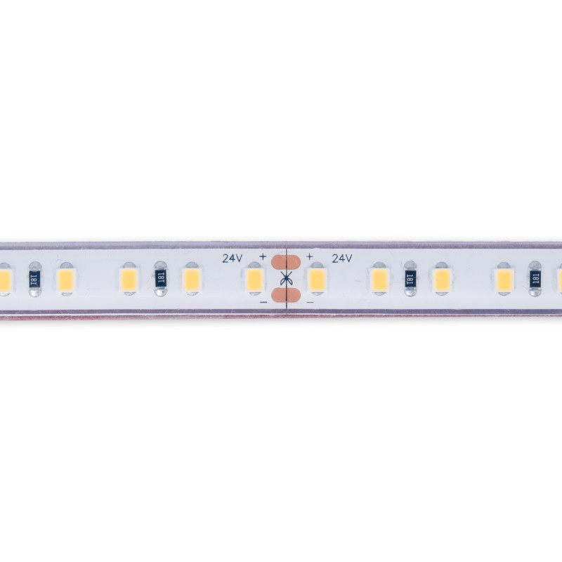 LED Streifen wasserdicht 24V Einfarbig 9,6W/m IP68 5 Meter led streifen kürzbar
