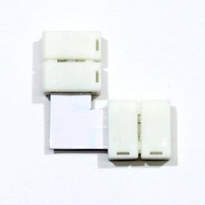 Verbinder für LED-Streifen 10mm für 90º Ecken