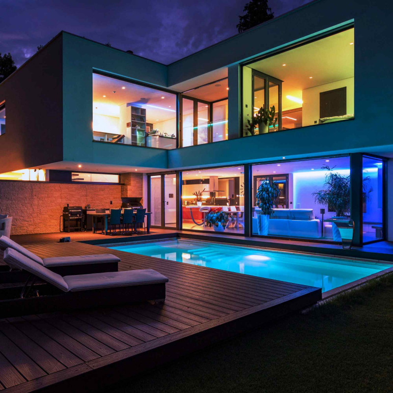 LED Streifen 48V DC - RGBWW - 12W/m - 10mm - IP20 - 20 Meter - 90LED/m | LED Stripes LED Streifen 48V DC - RGBWW - 12W/m - 10mm - IP20 - 20 Meter - 90LED/m | LED Stripes