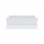 Verstellbarer linearer Strahler für Magnetschiene 48V- 12W - 2800K - OSRAM Chip - UGR18 - Weiß