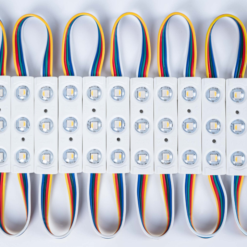 RGBWW LED-Modul für Leuchtreklame - 0,96W - 12V - IP65 - 120º | Beschilderung RGBWW LED-Modul für Leuchtreklame - 0,96W - 12V - IP65 - 120º | Beschilderung
