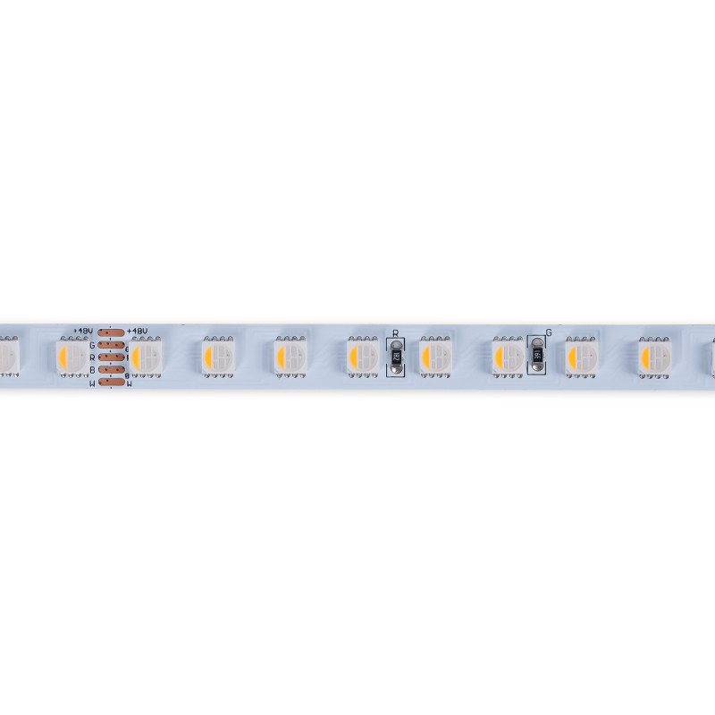 LED Streifen 48V DC - RGBWW - 12W/m - 10mm - IP20 - 20 Meter - 90LED/m | LED Stripes LED Streifen 48V DC - RGBWW - 12W/m - 10mm - IP20 - 20 Meter - 90LED/m | LED Stripes