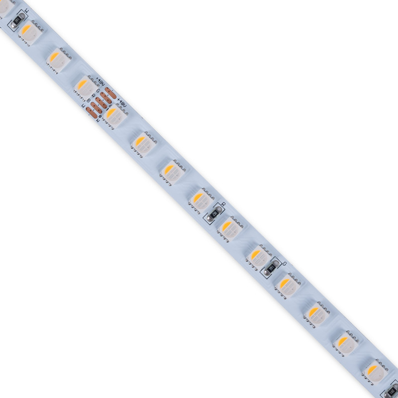 LED Streifen 48V DC - RGBWW - 12W/m - 10mm - IP20 - 20 Meter - 90LED/m | LED Stripes LED Streifen 48V DC - RGBWW - 12W/m - 10mm - IP20 - 20 Meter - 90LED/m | LED Stripes