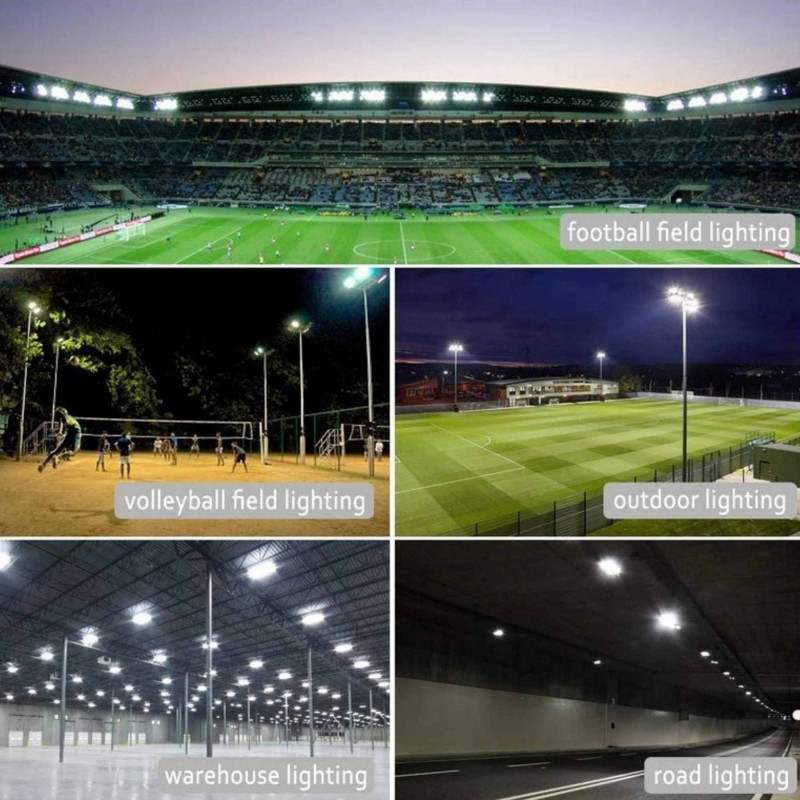 Asymmetrischer LED-Außenstrahler - 300W - 140lm/W- IP66 | led strahler für außen Asymmetrischer LED-Außenstrahler - 300W - 140lm/W- IP66 | led strahler für außen