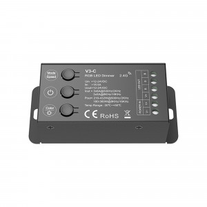 RGB-Controller 12-24V DC - 3 Kanäle - 2.4GHz RF und Drucktastensteuerung - Skydance