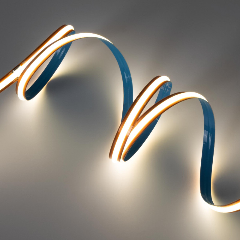 Einfarbiger COB LED-Streifen - 24V DC - FREE CUT - 11W/m - 8mm - IP20 - 10-Meter-Rolle Einfarbiger COB LED-Streifen - 24V DC - FREE CUT - 11W/m - 8mm - IP20 - 10-Meter-Rolle