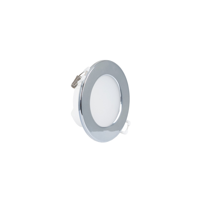 LED-Außen-Einbaustrahler - 5W - 3000K - IP65 - TRIAC dimmbar - Austauschbarer Zierrahmen - Ø68mm