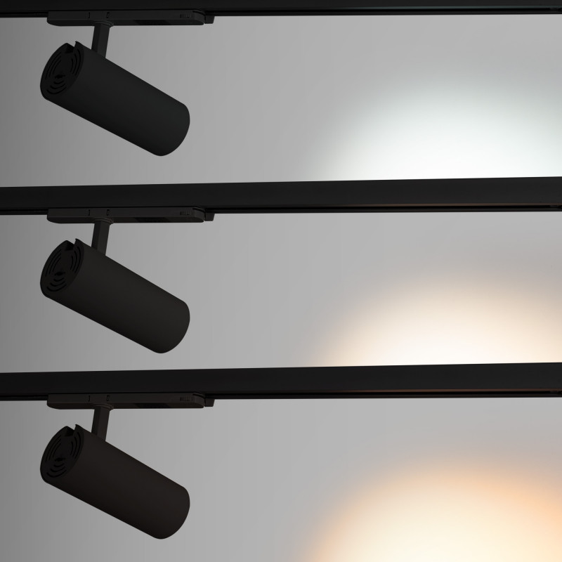 LED 3-Phasen-Schienenstrahler - 36W - CCT - TRIAC dimmbar - CRI90 - 3300 lm