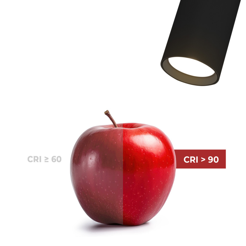 36W dreiphasiger LED-Strahler für Stromschienenmontage - CCT - dimmbar TRIAC - CRI90 - 3300 lm