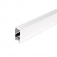 Dekorative Abdeckung für Magnetischschiene – 1 Meter – Weiß