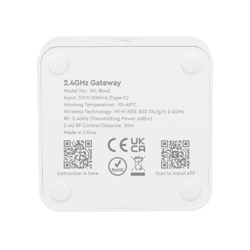 Mi Light WIFI Gateway Controller - 2,4GHz - WL-BOX2 Mi Light WIFI Gateway Controller - 2,4GHz - WL-BOX2