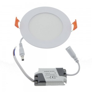 Rundes LED-Einbaudownlight 6W - 5 Jahre Garantie