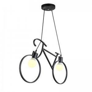 Fahrrad Pendelleuchte OLIVER - Bike Hängeleuchte E27, Dekolampe, Minimalistisch