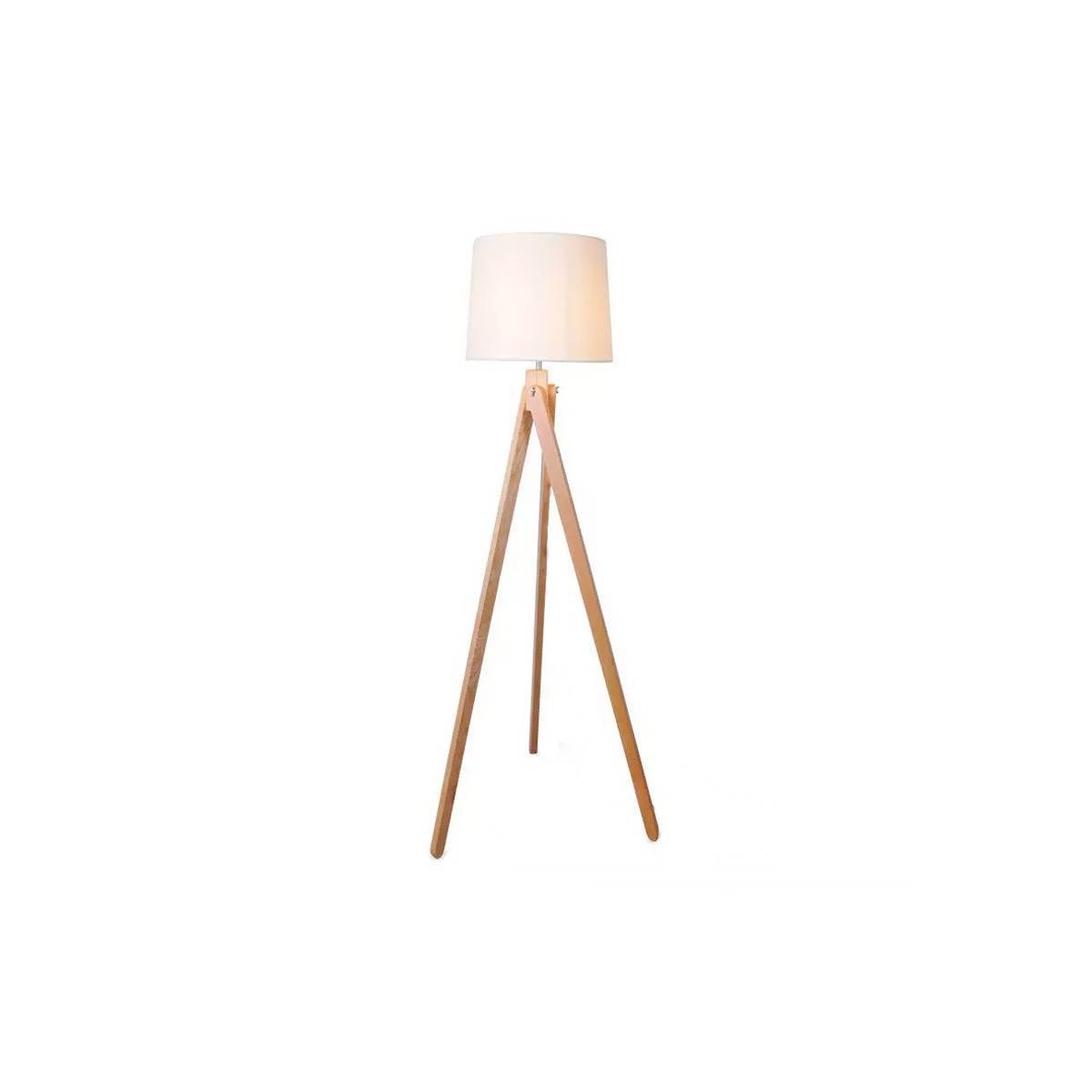 Nashua LED-Lampe mit Holzstativ | Sockelleuchten