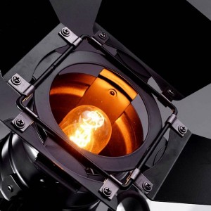 Schwenkbare CINEMA Kinoleuchte - Designerlampe 40W - LED Scheinwerfer