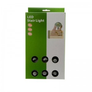 RGB-LED-Einbaustrahler für Treppenhäuser