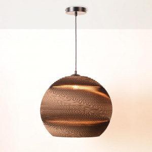 Cardboard Pendant Light "ANIDA" - E27