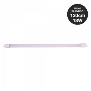 Tube LED T8 18W 120 cm de Nano-Plastique 4000K°