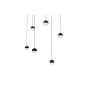 Pendant lamp LED design "ÓRBITA" 6x8W (36W)