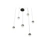 Pendant lamp LED design "ÓRBITA" 6x8W (36W)